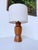 Brutalist Walnut Table Lamp, 1950s For Sale - Image 10 of 18