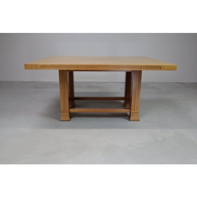 Husser 615 Dining Table by Frank Lloyd Wright for Cassina, 1992 For Sale - Image 13 of 18