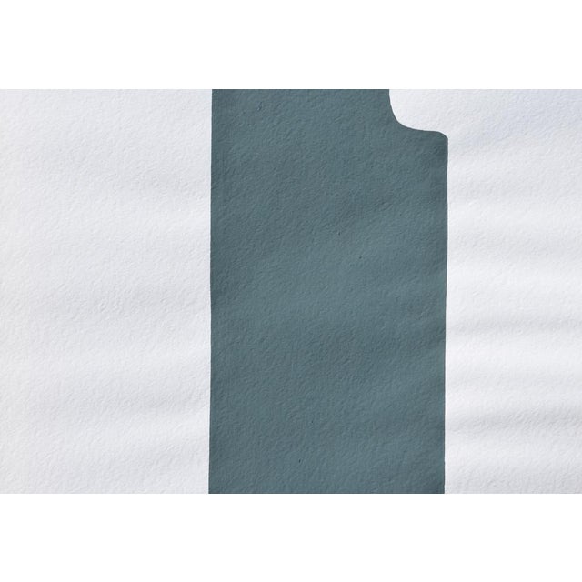 Ernst Geitlinger, Grey Form, 1969, Pencil, Vellum & Watercolor For Sale - Image 4 of 11
