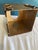 Metal Vintage Gold Tissue Box With Twisted Metal Rope Edges For Sale - Image 7 of 8