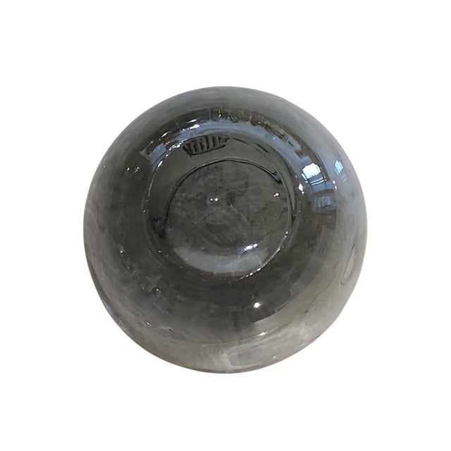 Mid 20th Century Mid Century Modern Libbey Glass Roly Poly Roman Eight Glass Set With Carrier - Set of 9 For Sale In Atlanta - Image 6 of 7