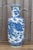 Blue Large Antique Chinese Blue and White Dragon & Fish Porcelain Vase For Sale - Image 8 of 18