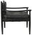 Noir NOIR Fogel Lounge Chair, Charcoal Black For Sale - Image 4 of 5