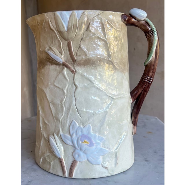 Large Antique Pitcher by Joseph Holdcroft, C 1880s For Sale - Image 12 of 13