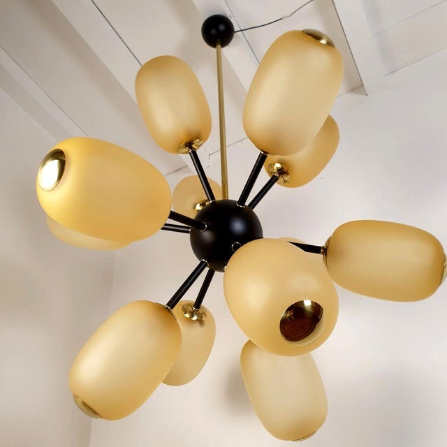 1990s 1990s Large Murano Glass Sputnik Chandelier For Sale - Image 5 of 15