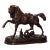 Mid-Century French Patinated Bronze Horse Sculpture After Pierre Lenordez For Sale
