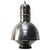Vintage French Chrome Metal Medical Pendant Light For Sale - Image 6 of 6