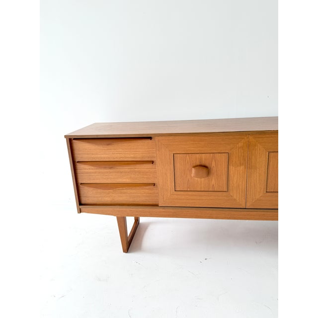 Mid-Century Modern Teak Stateroom Credenza from Stonehill, 1970s, in Flawless conditions. Designed 1960 to 1969 This piece...