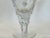 1930s Art Deco Hand-Cut Clear Glass Champagne Stems- Set of 6 For Sale In Boston - Image 6 of 7