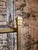 Antique Industrial French Shelving Unit in Iron and Brass from Dubois, Lyon, 1920s For Sale - Image 4 of 18