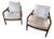 Barbara Barry for Baker McGuire Knot Lounge Chairs, Pair For Sale