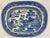 Antique Blue Willow Serving Platter From England - Circa 19th Century For Sale - Image 13 of 13