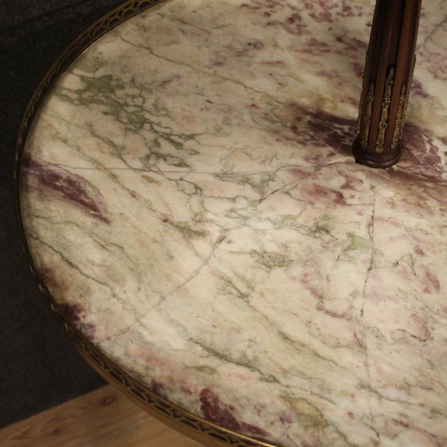 French Round Side Table, 1920 For Sale - Image 6 of 13
