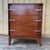 Newly Refinished Mid-Century Modern Sculptural 3 Drawer Dresser by Basic White Furniture Inc. Circa 1960s. Features a...
