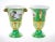 Traditional Pair Antique Paris Porcelain Parcel Gilt and Hand Painted Vases For Sale - Image 3 of 13