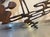 1960s-70s Brutalist Brass Crane Wall Sculpture For Sale - Image 9 of 9
