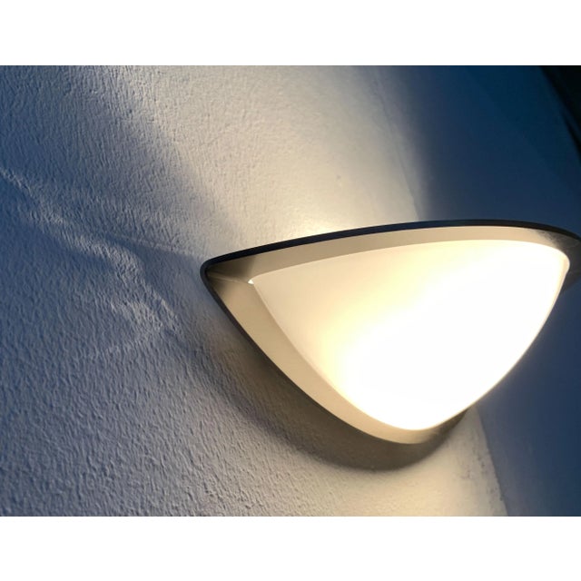 Postmodern German Space Age Wall Lamps from Glashütte Limburg, Set of 2 For Sale - Image 15 of 18