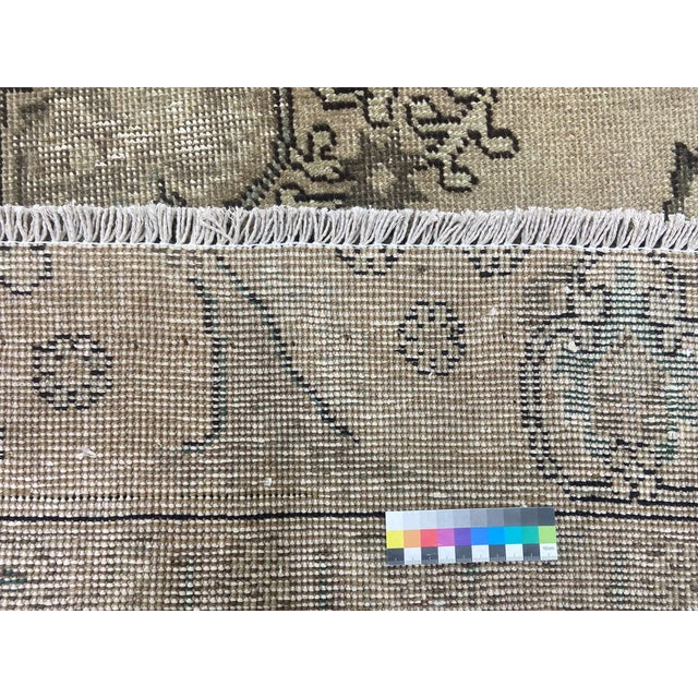 Vintage Middle Eastern Hand-Knotted Rug For Sale - Image 5 of 6