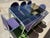 Chrome 1970s Postmodern Italian Chrome & Glass Dining Table + 8 Chairs For Sale - Image 8 of 16