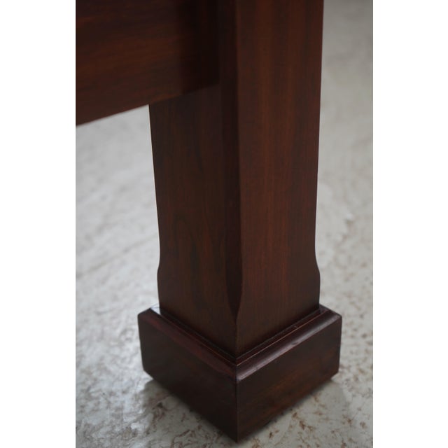 Wood Henkel Harris Model 160 Cherry King Size Poster Bed For Sale - Image 7 of 16