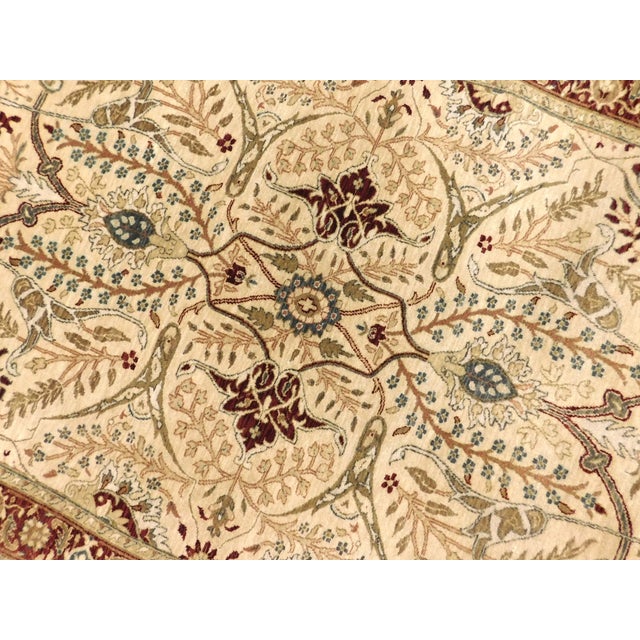 Indian Hand Knotted Indian Runner Rug - 3′3″ × 11'9" For Sale - Image 3 of 18