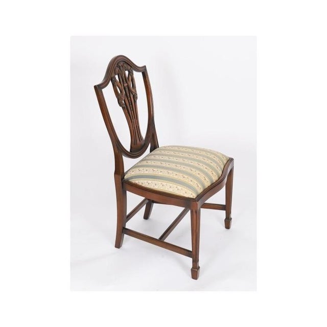 Vintage Triple Pillar Dining Table and Chairs by William Tillman Harrods, 1980s, Set of 13 For Sale - Image 18 of 18