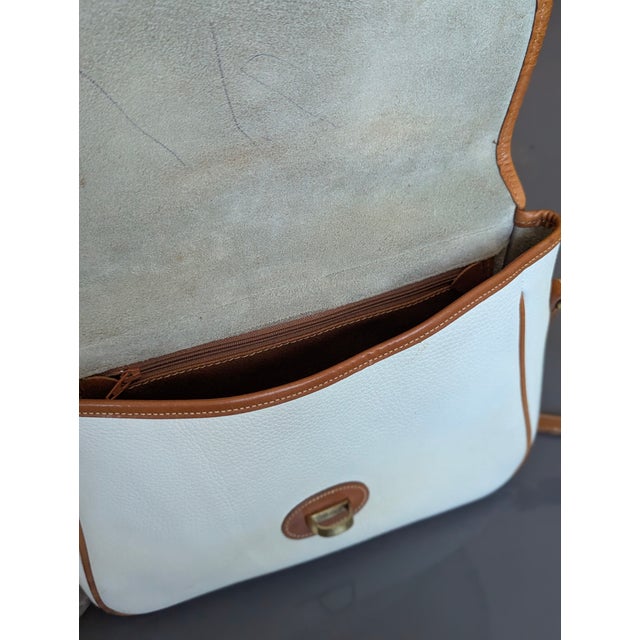 Classic Dooney and Burke Equestrian Shoulder Bag For Sale - Image 4 of 7