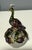 2006 Fitz and Floyd Guild Jeweled Peacock Perfume Bottle Frosted Glass This exquisite jeweled peacock perfume bottle is a...