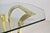 1970's Brass & Glass Console Table, Milo Baughman Attr: Dia For Sale - Image 12 of 13