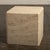 1980s (possibly 1970s). Absolutely stunning thick travertine marble, polished smooth but left with its natural voids and a...