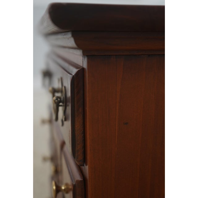 Vintage Country Pine 7 Drawer Chest Nightstand For Sale - Image 14 of 16