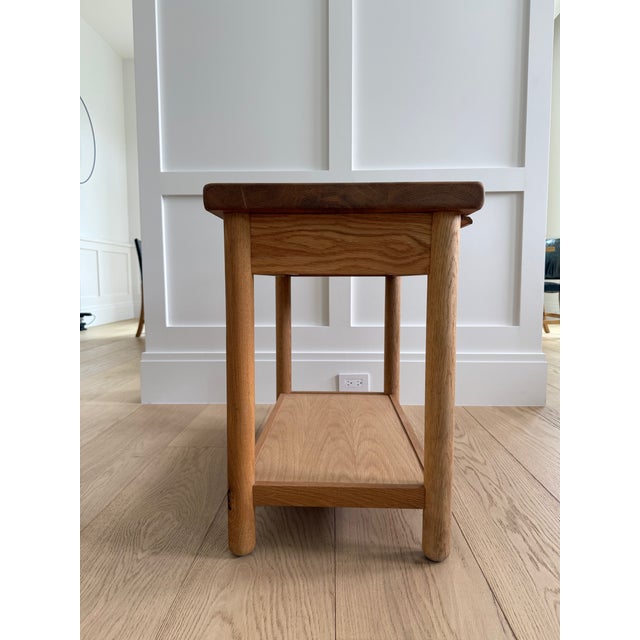 2020s Nickey Kehoe Single-Drawer Side Table 30" For Sale - Image 5 of 5