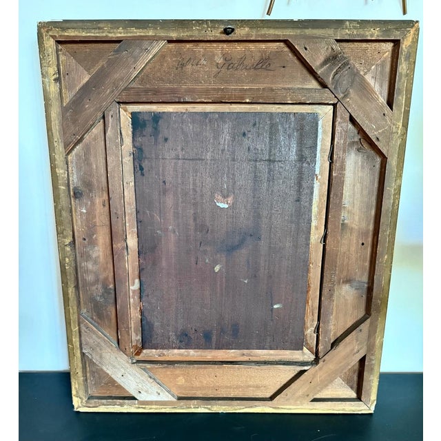 Gabriel Guay, Child's Portrait, Oil on Panel, Framed For Sale - Image 8 of 13