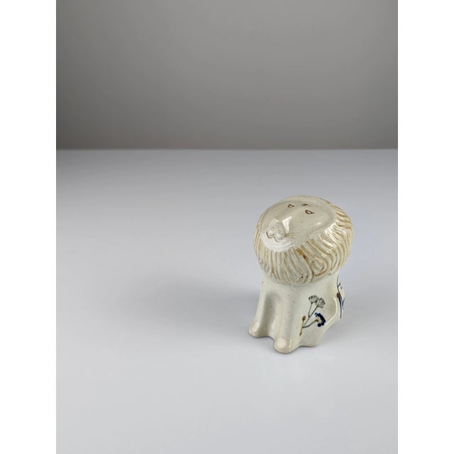 Ceramic Lion in Stoneware from ASO / Antonio Salvador Orodea, 1980s For Sale - Image 10 of 12