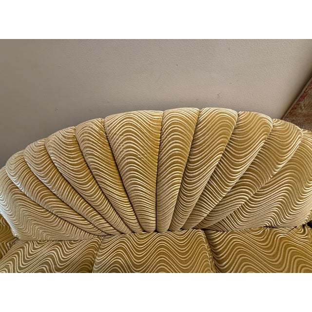 Vintage Clamshell Couch Set For Sale In Columbia, SC - Image 6 of 7