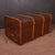 Banded Cabin Trunk, 1890s For Sale - Image 4 of 8