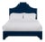 Nadine King Bedframe, Navy Velvet For Sale