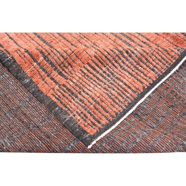 2010s Moroccan Hand Knotted Wool Rug, 9'3"x12' For Sale - Image 5 of 6