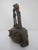 Chinese Yixing Zisha Clay Peach Branch Teapot With Cicada Finial Lid For Sale - Image 14 of 15