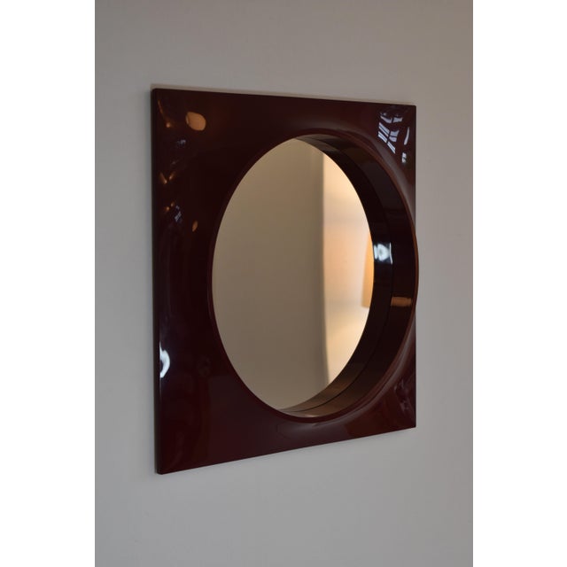 Hammer Plastic Square Mirror, 1970s For Sale - Image 6 of 6