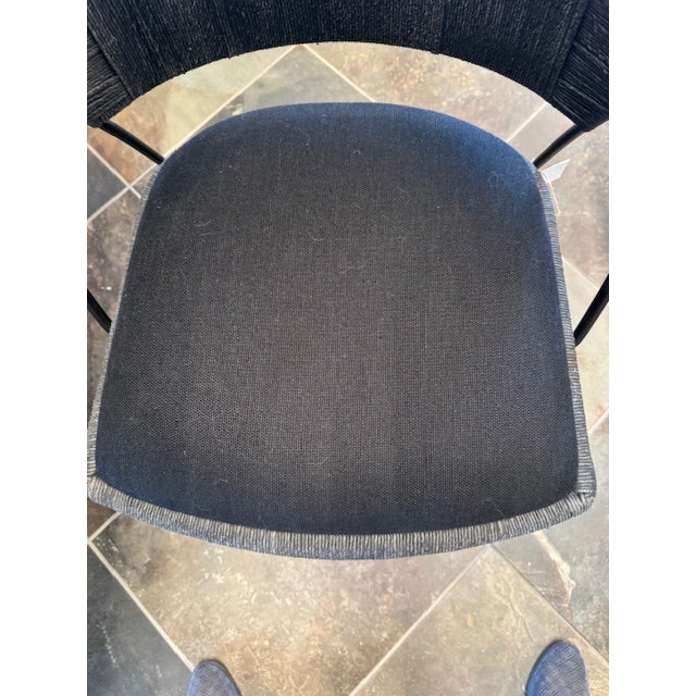 Baker Furniture Company Contemporary Baker Attributed Lansing Chair For Sale - Image 4 of 5