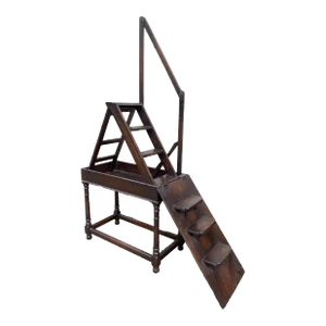 19th Century Metamorphic Library Table/Ladder