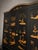 19th Century 19th Century, English Black Chinoiserie Decorated Bi-Fold Door Cabinet For Sale - Image 5 of 10