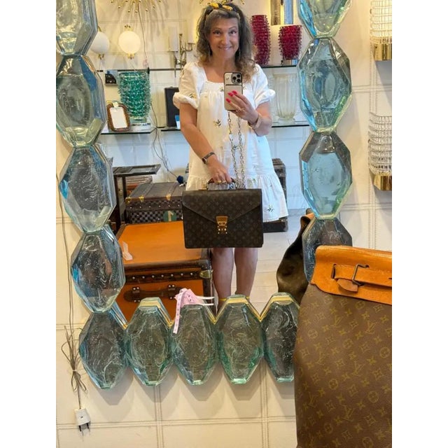 Monogram Briefcase from Louis Vuitton, 1980s For Sale - Image 3 of 18