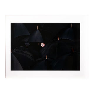 Guy Bourdin Vogue Paris December 1976 Fashion Photography Archival Print Framed For Sale