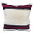 Turkish Hemp Pillow Cushion Natural Beige Black Cushion Cover 20"x20" For Sale