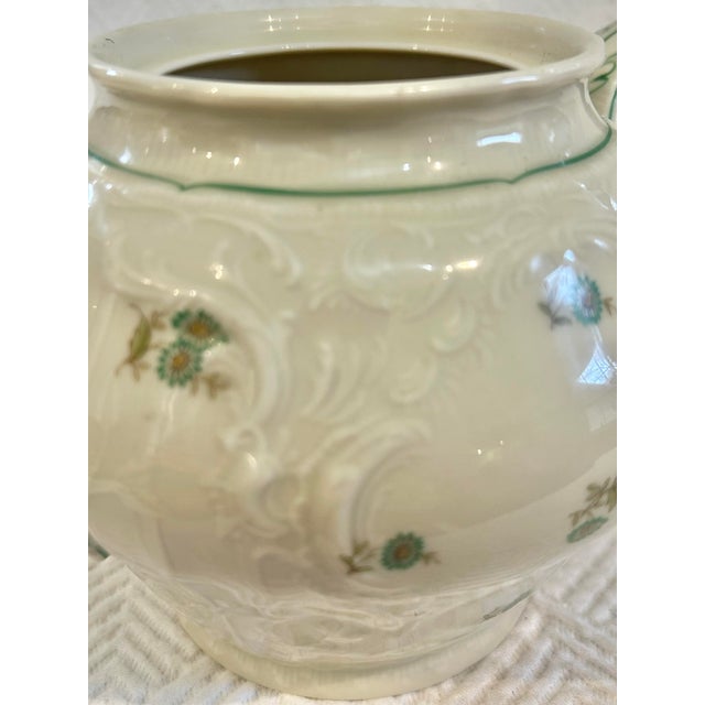 1950’s Rosenthal Sanssouci Porcelain “Moss Rose” Tea Pot For Sale - Image 9 of 12