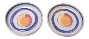Vintage Buchan Pottery "Brittany" Coasters / Decorative Dishes