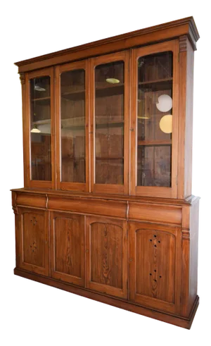 European Wooden Bookcase, 1800