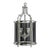 Quatrefoil Lantern in Silver Finish For Sale